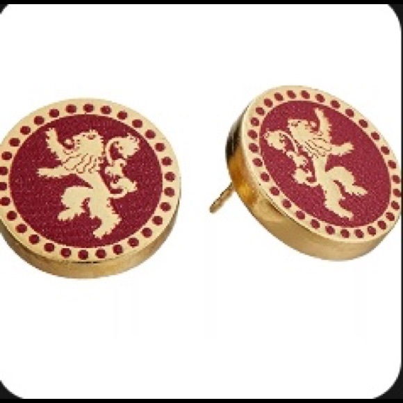 Game of Thrones Lannister earrings - Picture 3 of 6